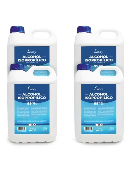 5L 99,9% Isopropylalkohol | Packung mit 4 Stücke