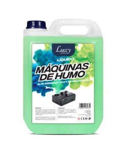 Líquido para máquinas de humo verde