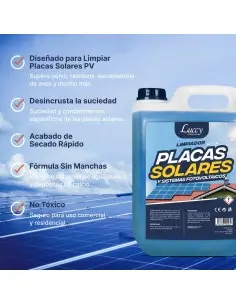 Limpiador de placas solares y sistemas fotovoltaicos 5L 2