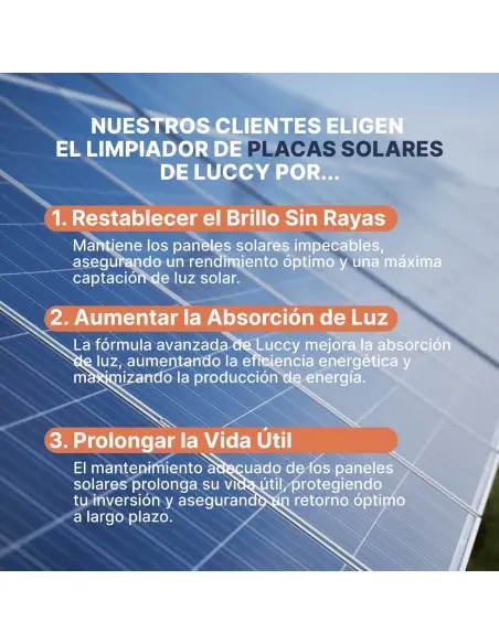Limpiador de placas solares y sistemas fotovoltaicos 5L Limpiador de placas solares y sistemas fotovoltaicos 5L