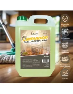 Wooden floor cleaner 5L Luccy 2
