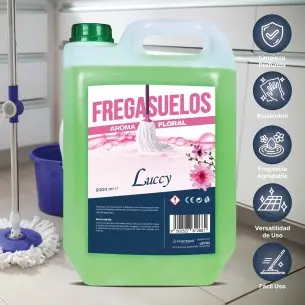 Fregasuelos floral 5l Luccy 2