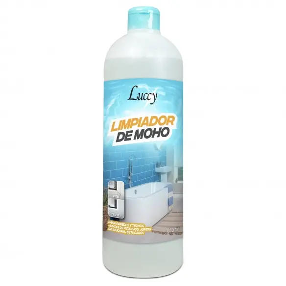 Limpia Moho y Manchas de Humedad | Producto Antimoho para Pared, Baño, Ventanas, Armarios, Superficies